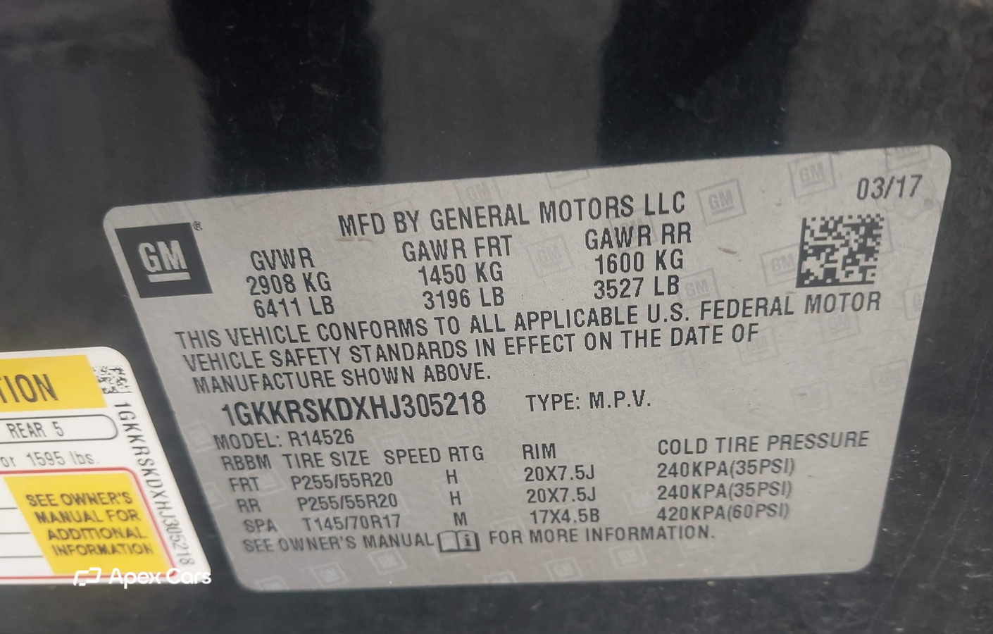 GMC Acadia 2017