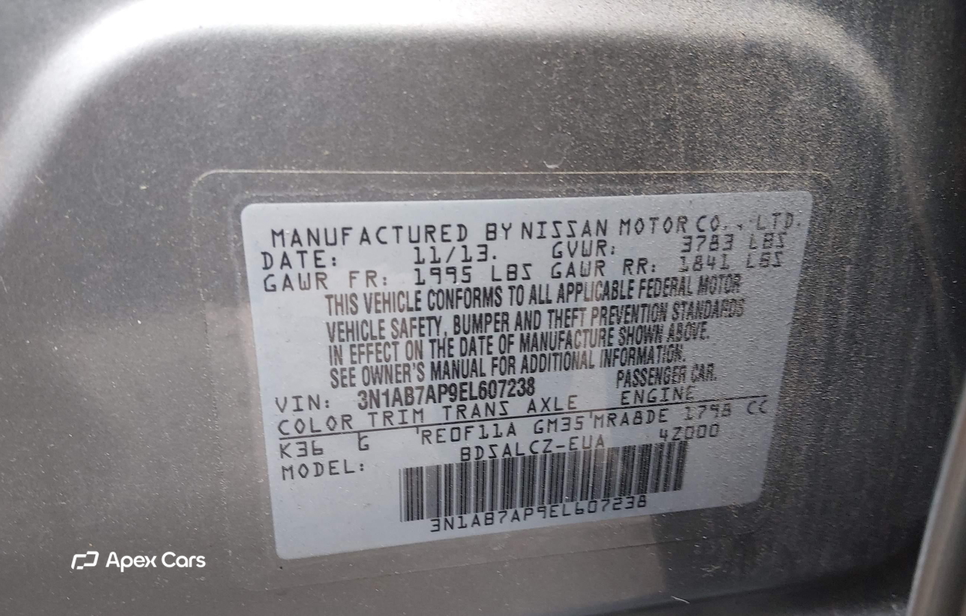 Nissan Sentra 2014