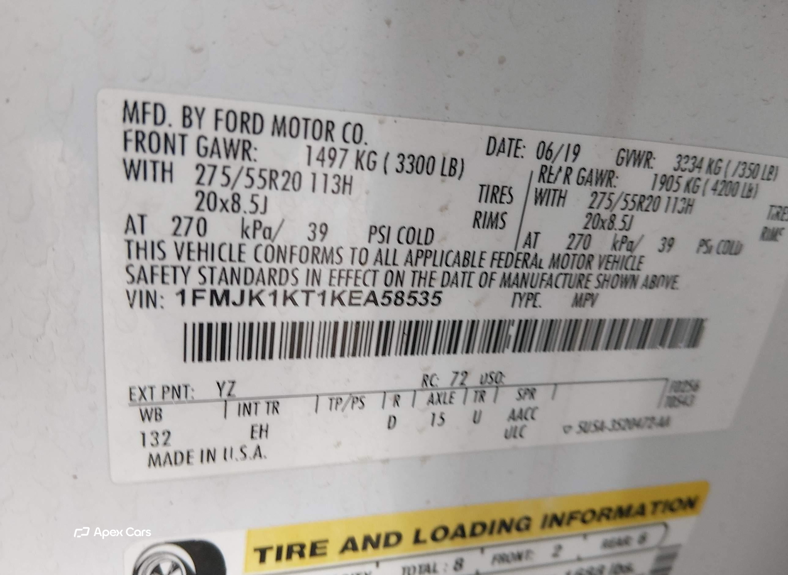 Ford Expedition 2019