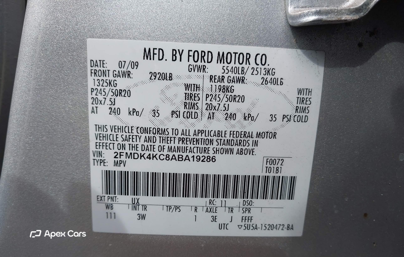 Ford Edge 2010