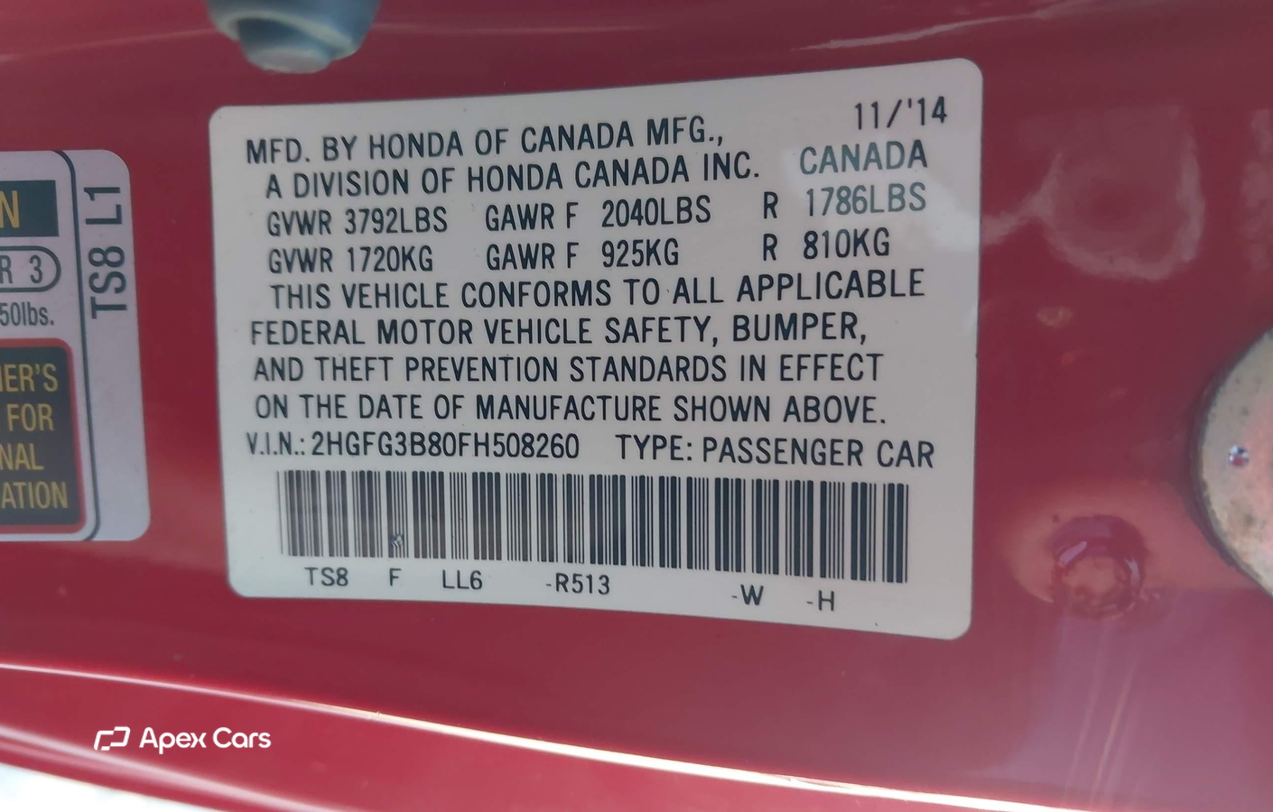 Honda Civic 2015