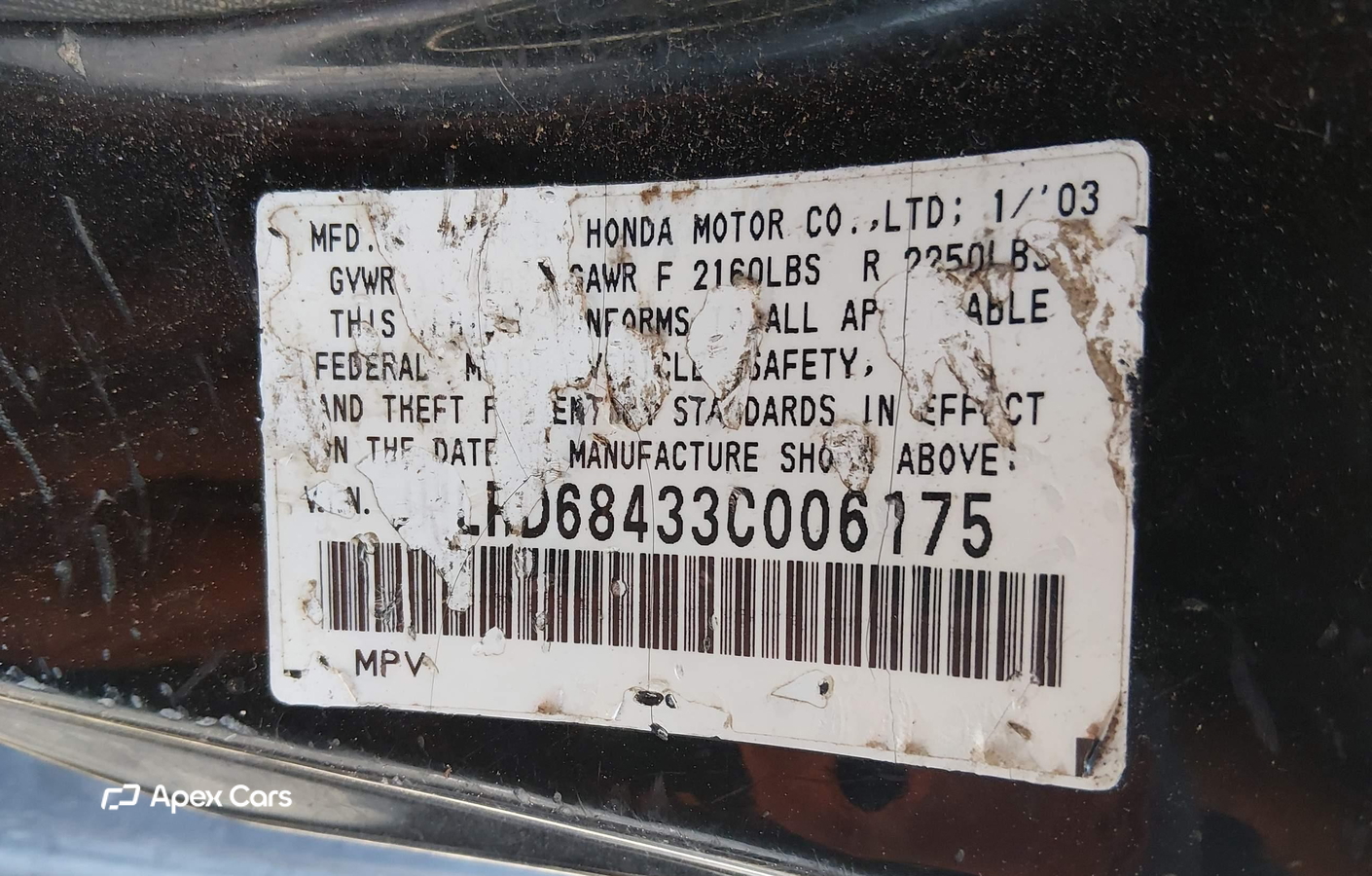 Honda CR-V 2003