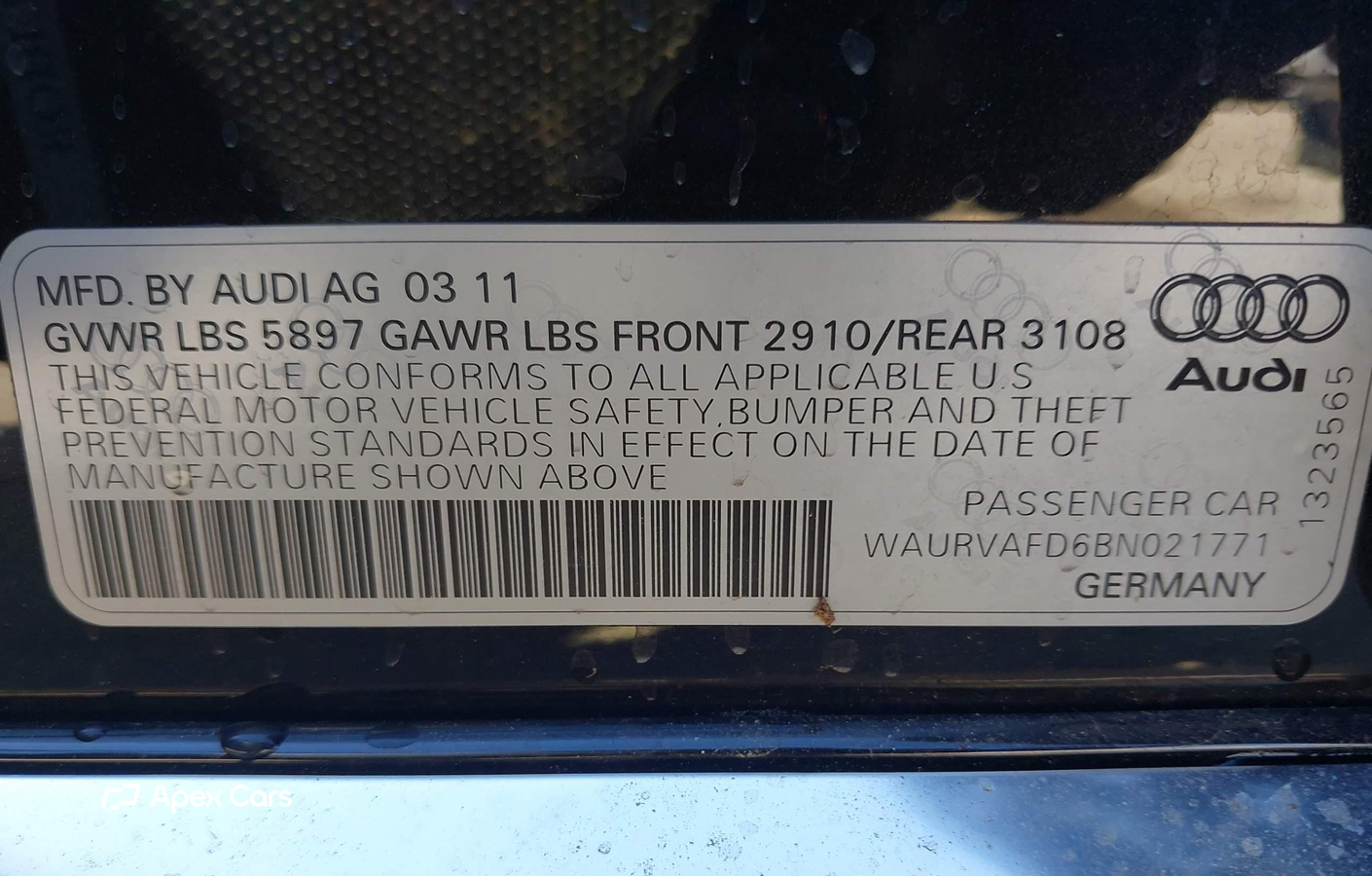 Audi A8 2011
