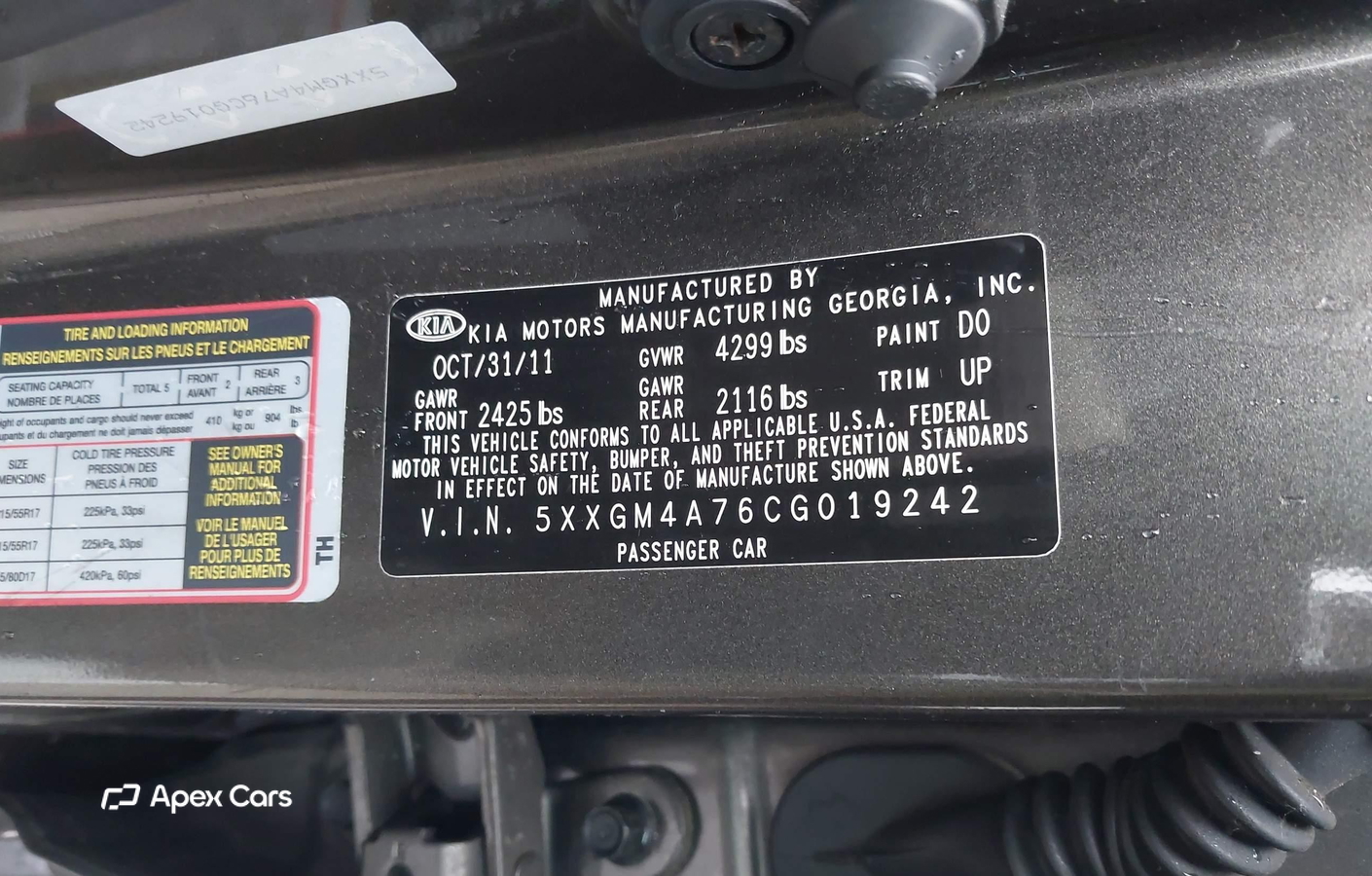 Kia Optima 2012