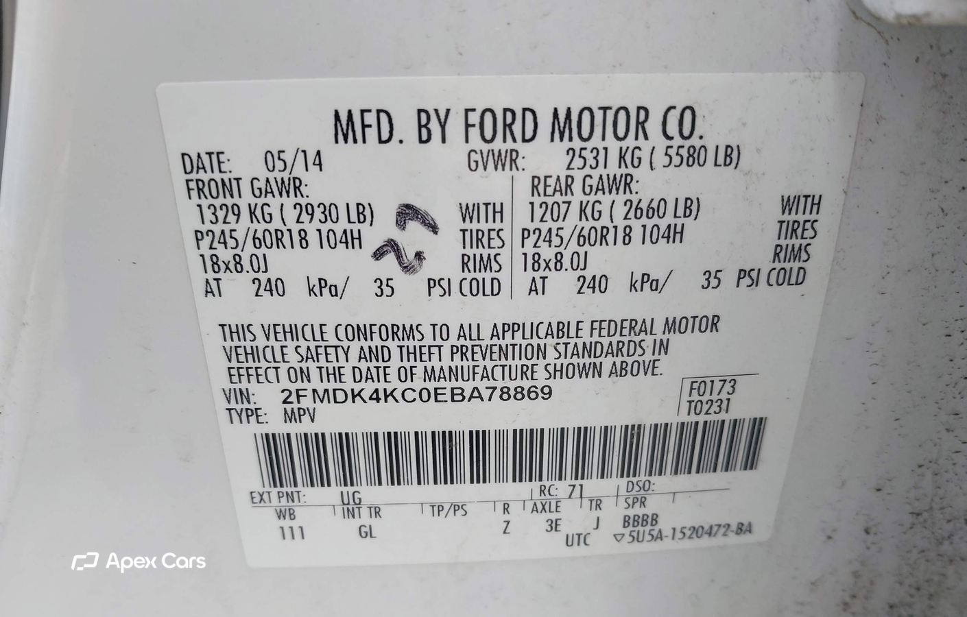 Ford Edge 2014