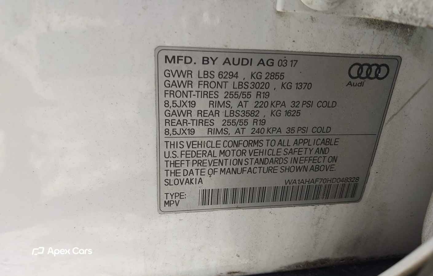 Audi Q7 2017
