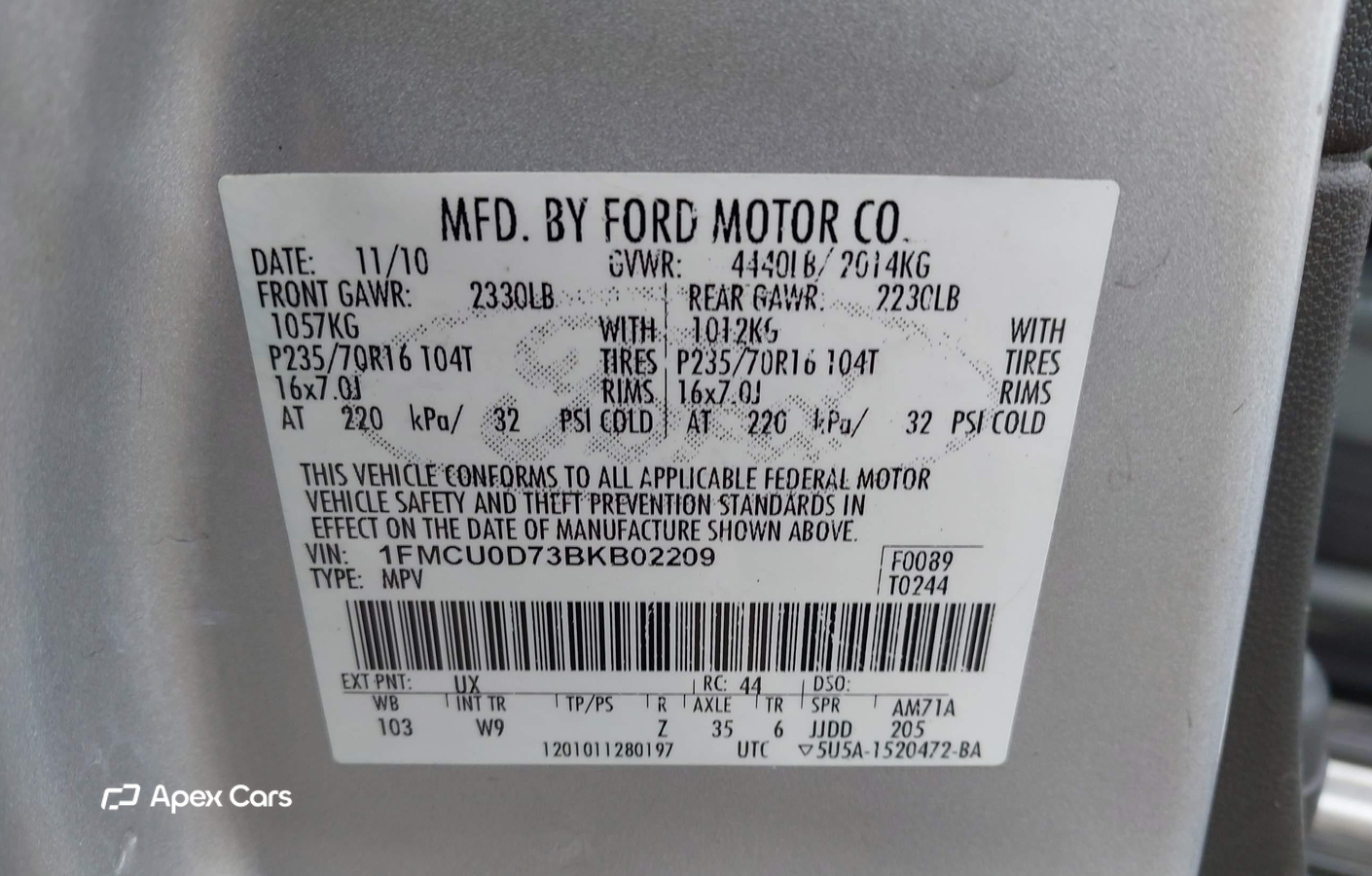 Ford Escape 2011