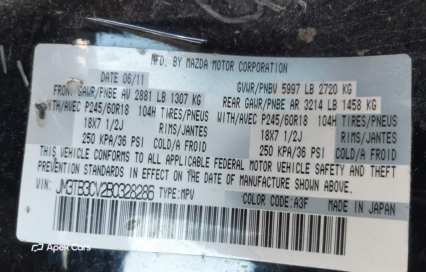 Mazda CX-9 2011