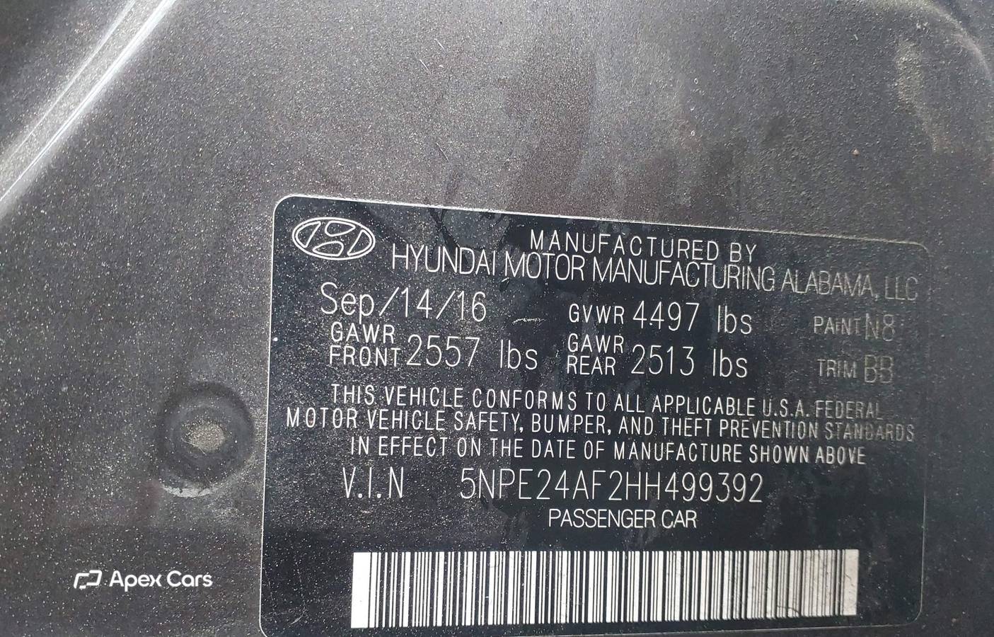 Hyundai Sonata 2017