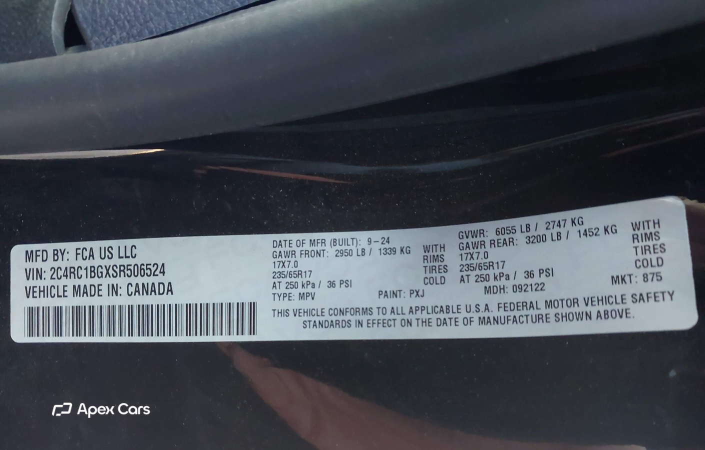 Chrysler Pacifica 2025