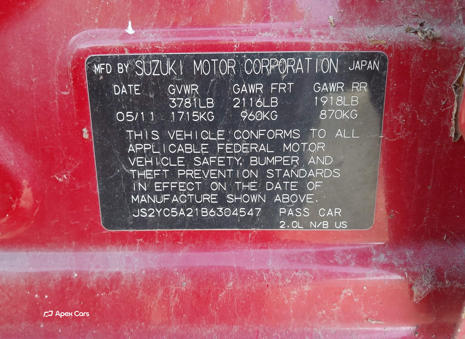 Suzuki SX4 2011
