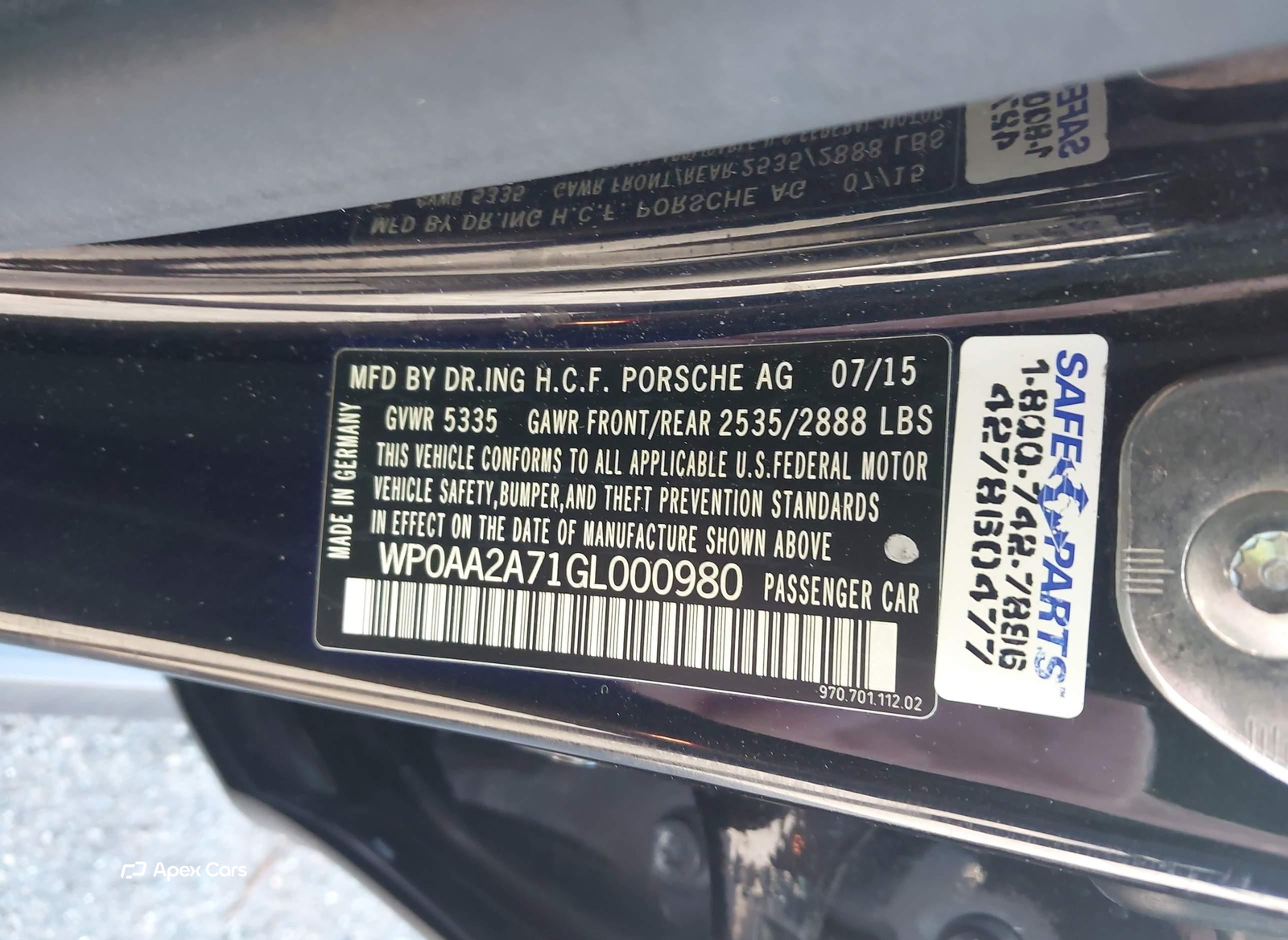 Porsche Panamera 2016