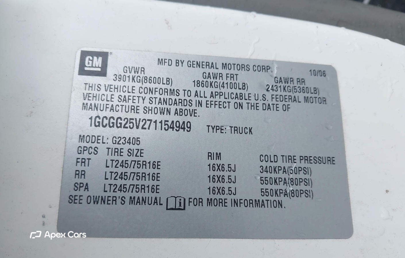Chevrolet Express 2007