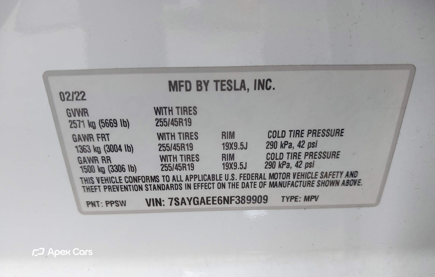 Tesla Model Y 2022