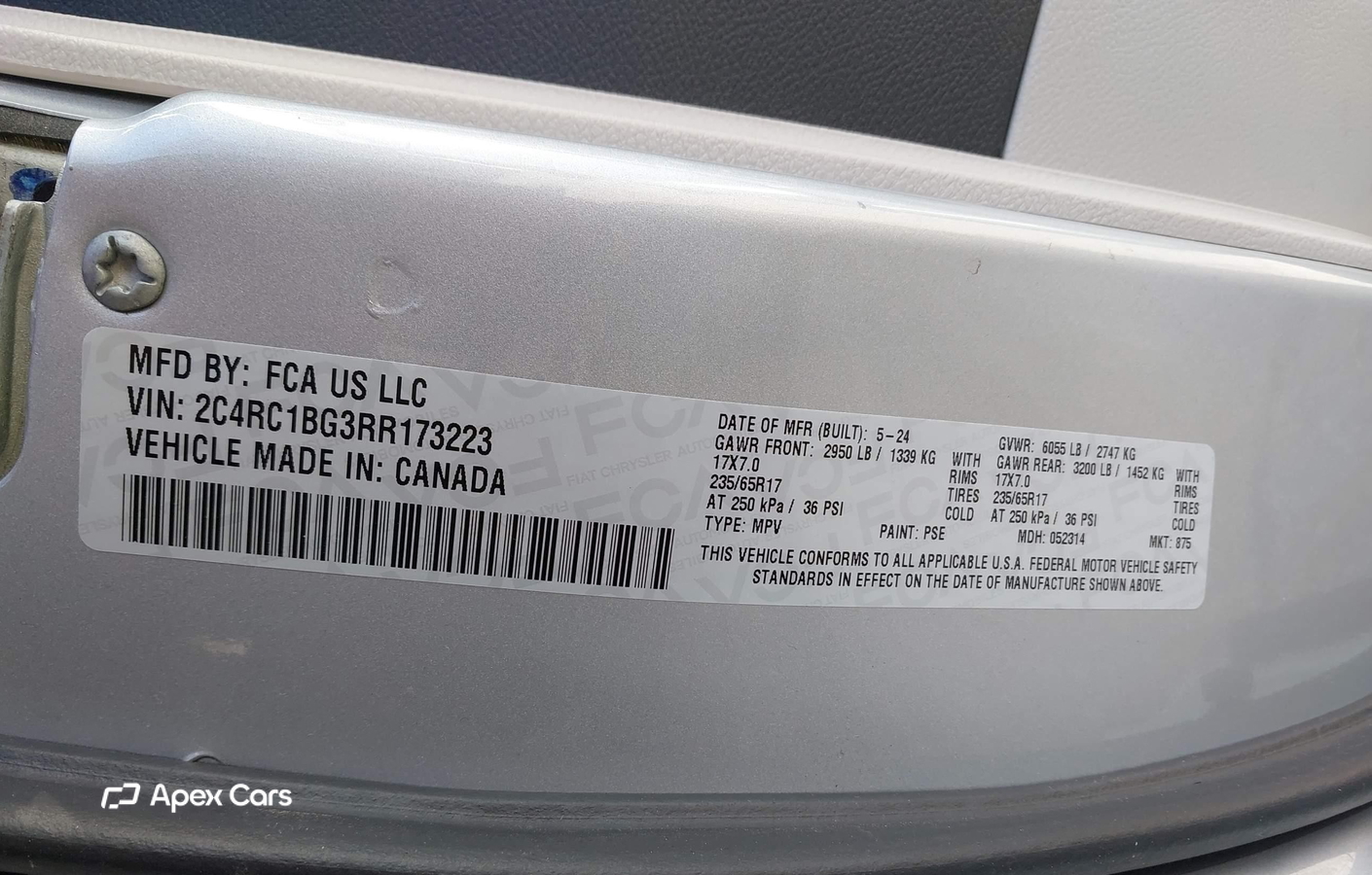 Chrysler Pacifica 2024