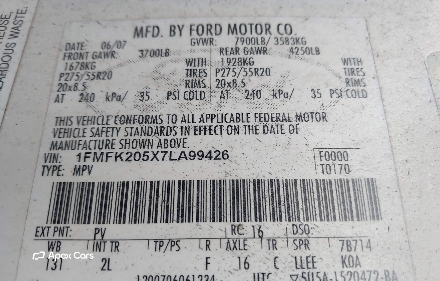 Ford Expedition 2007