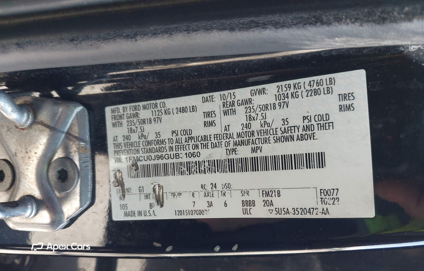 Ford Escape 2016