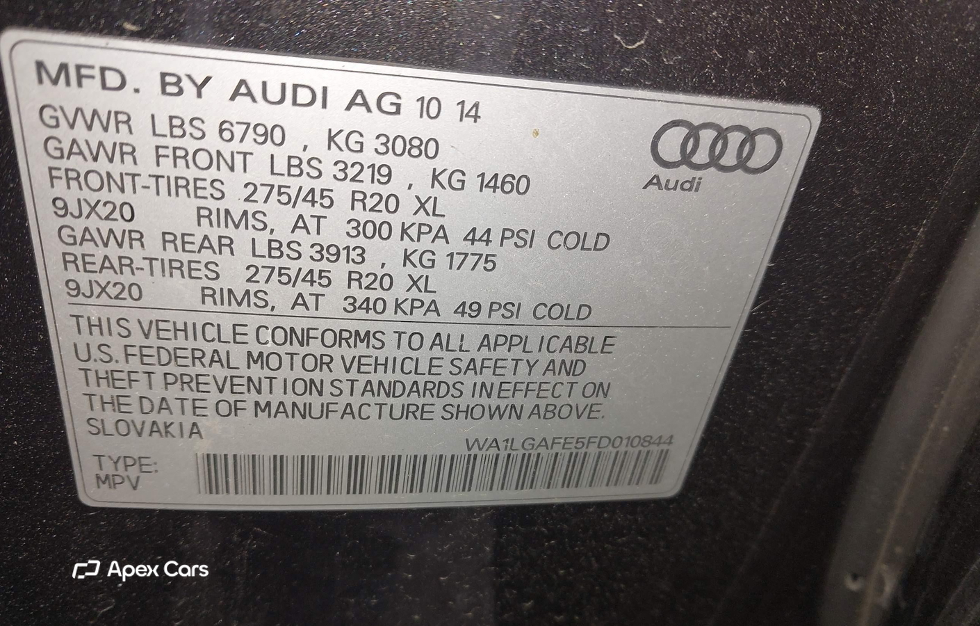 Audi Q7 2015