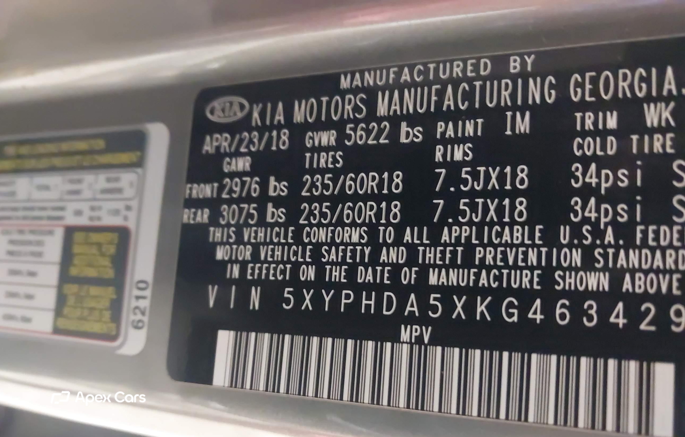 Kia Sorento 2019