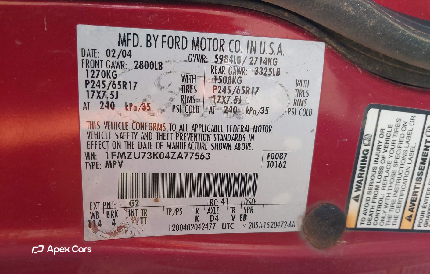 Ford Explorer 2004