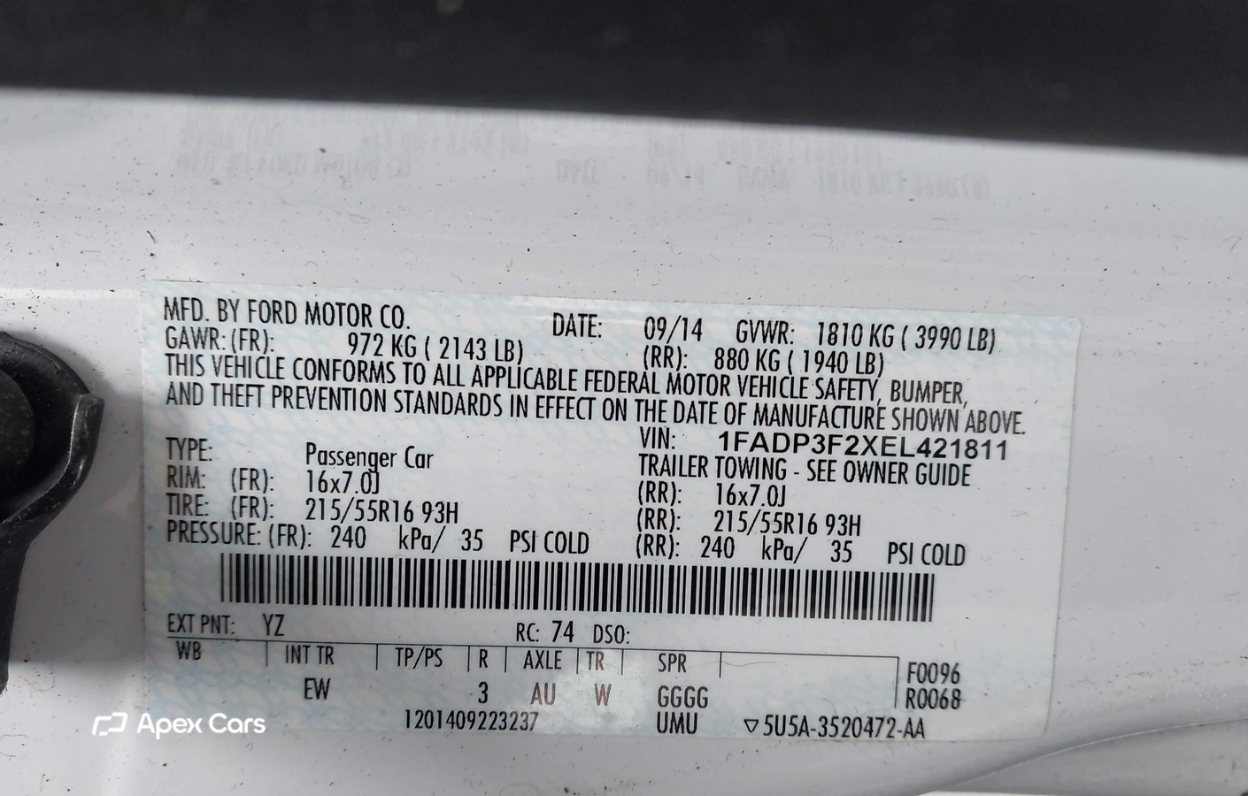 Ford Focus 2014