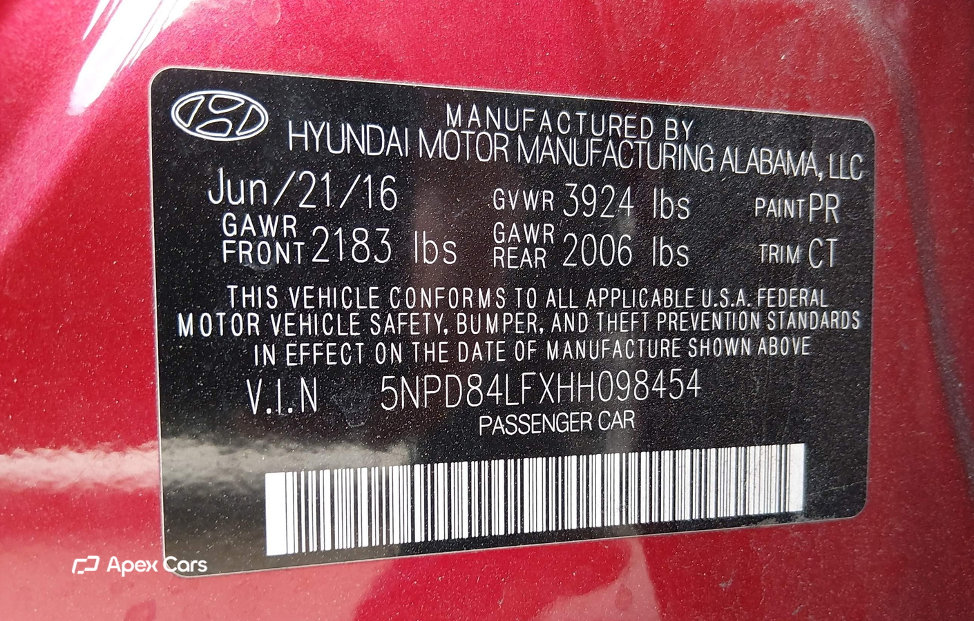 Hyundai Elantra 2017