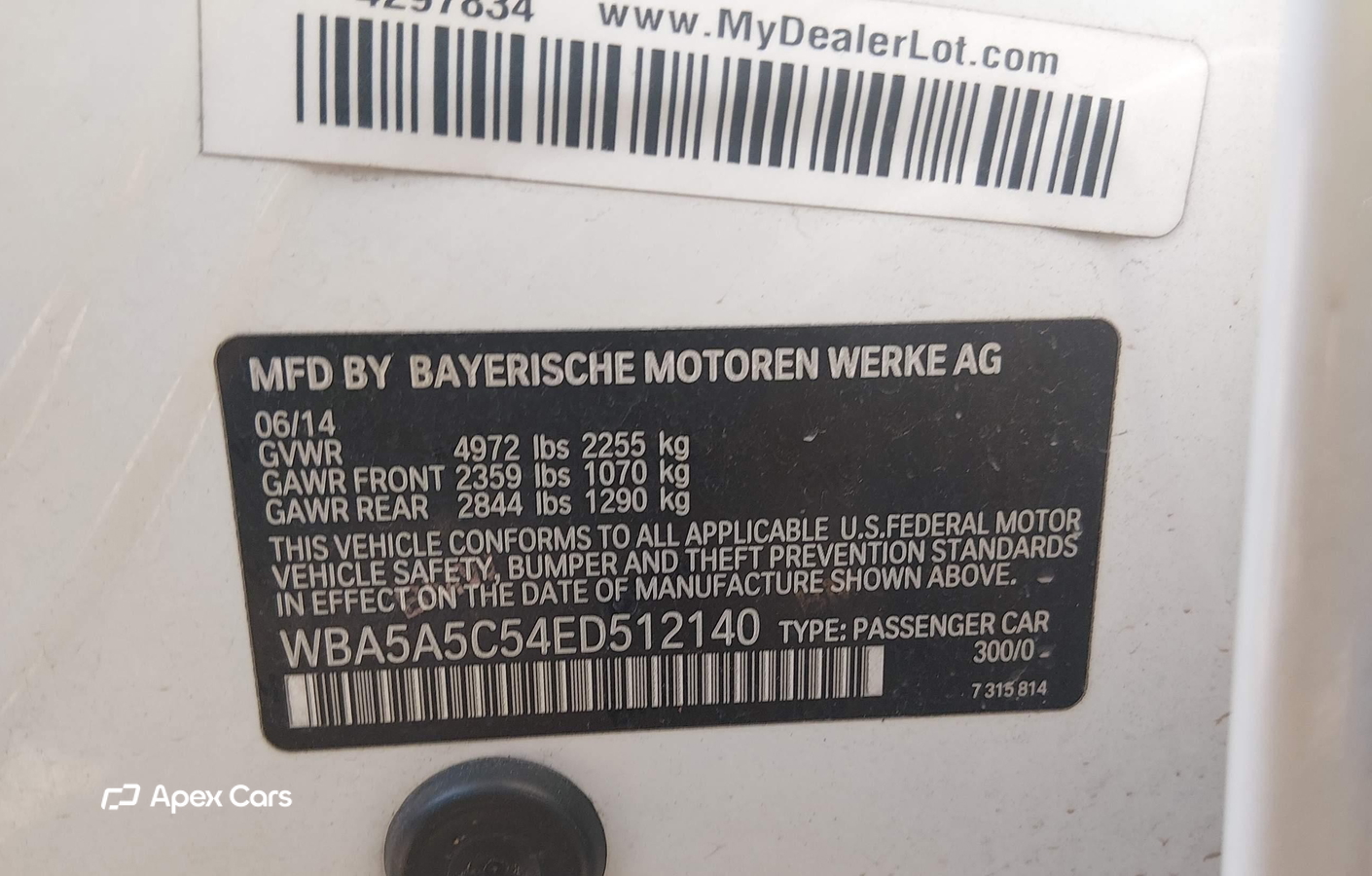 BMW Series 5 2014