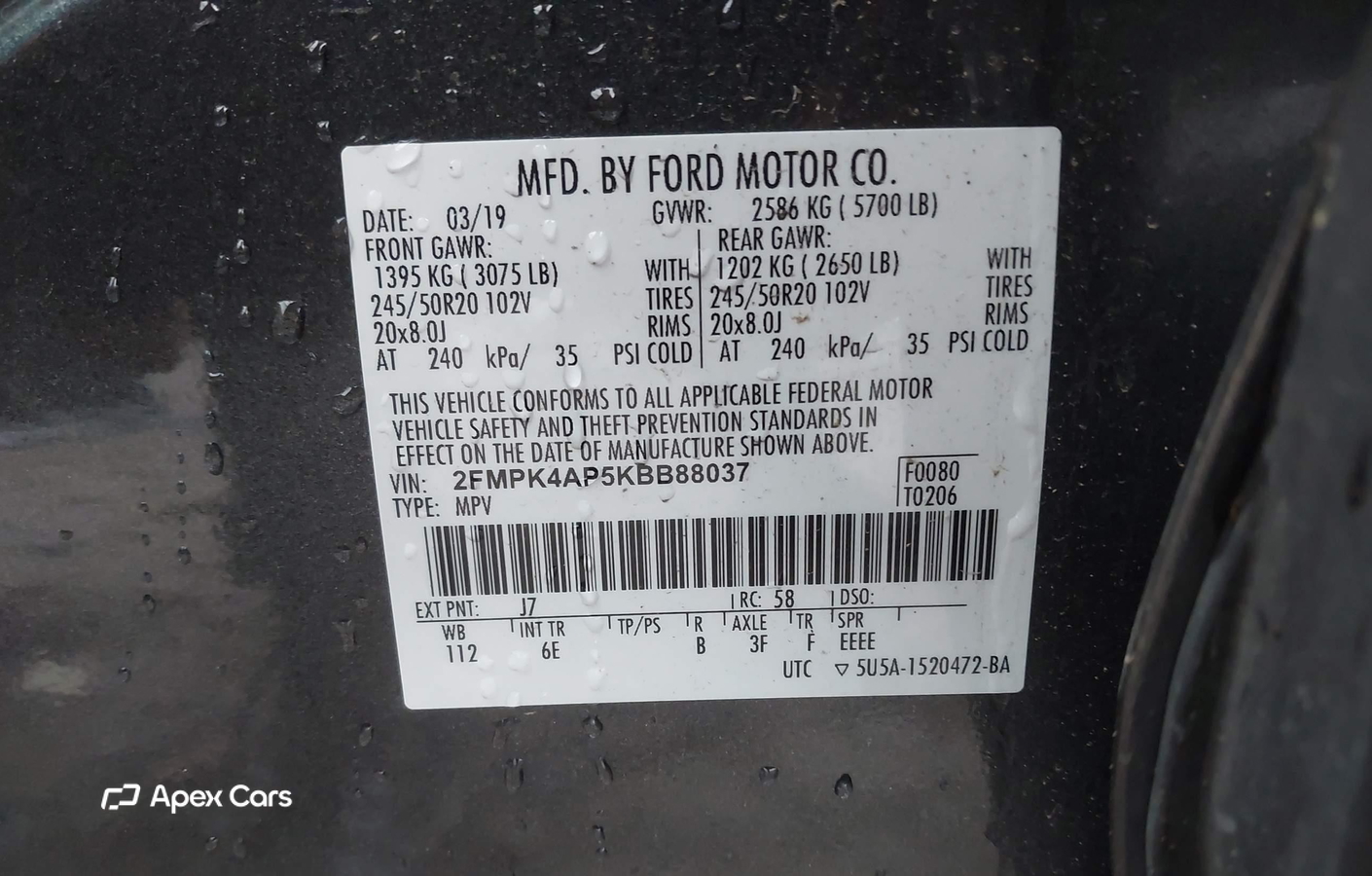 Ford Edge 2019