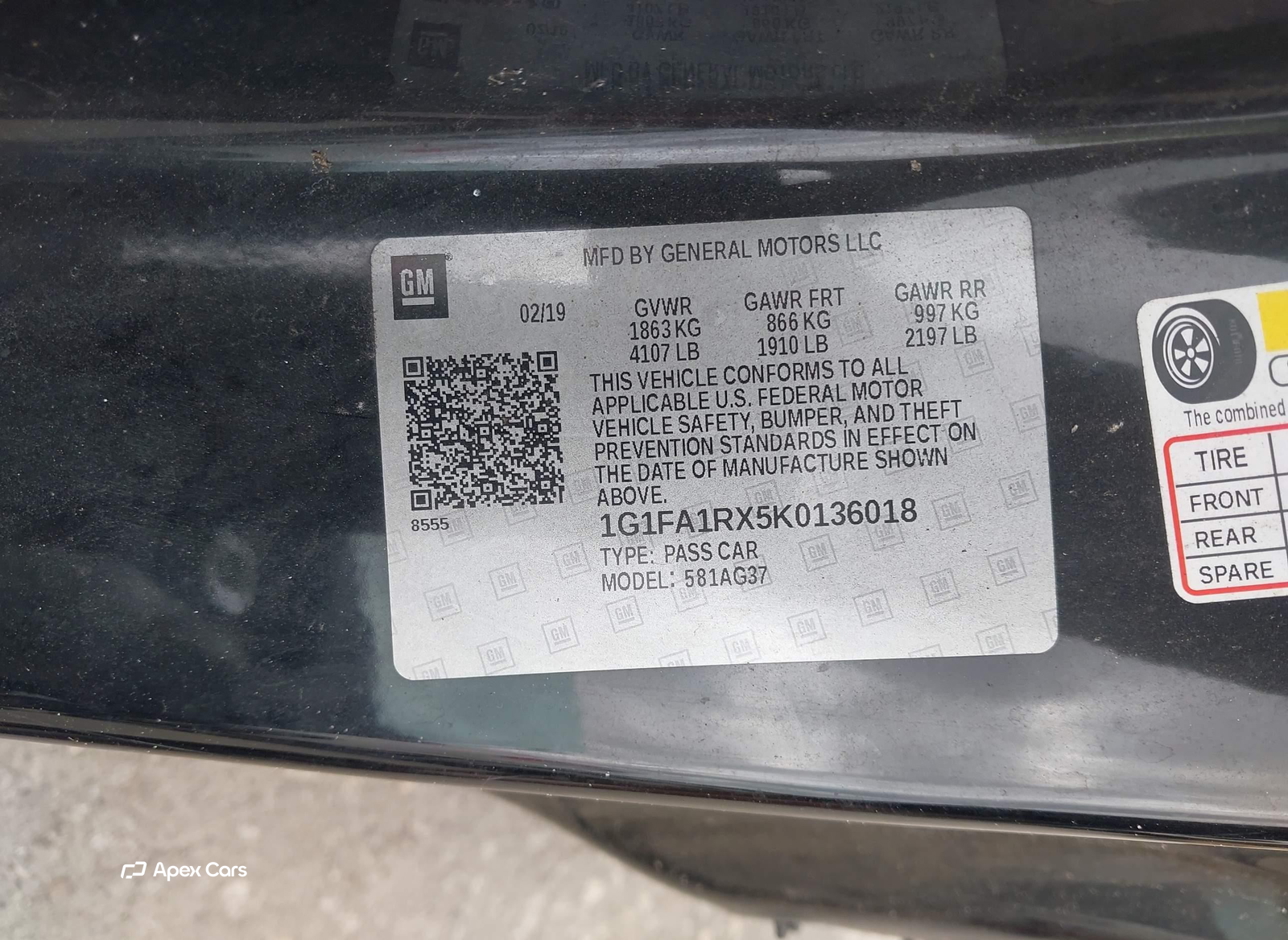 Chevrolet Camaro 2019