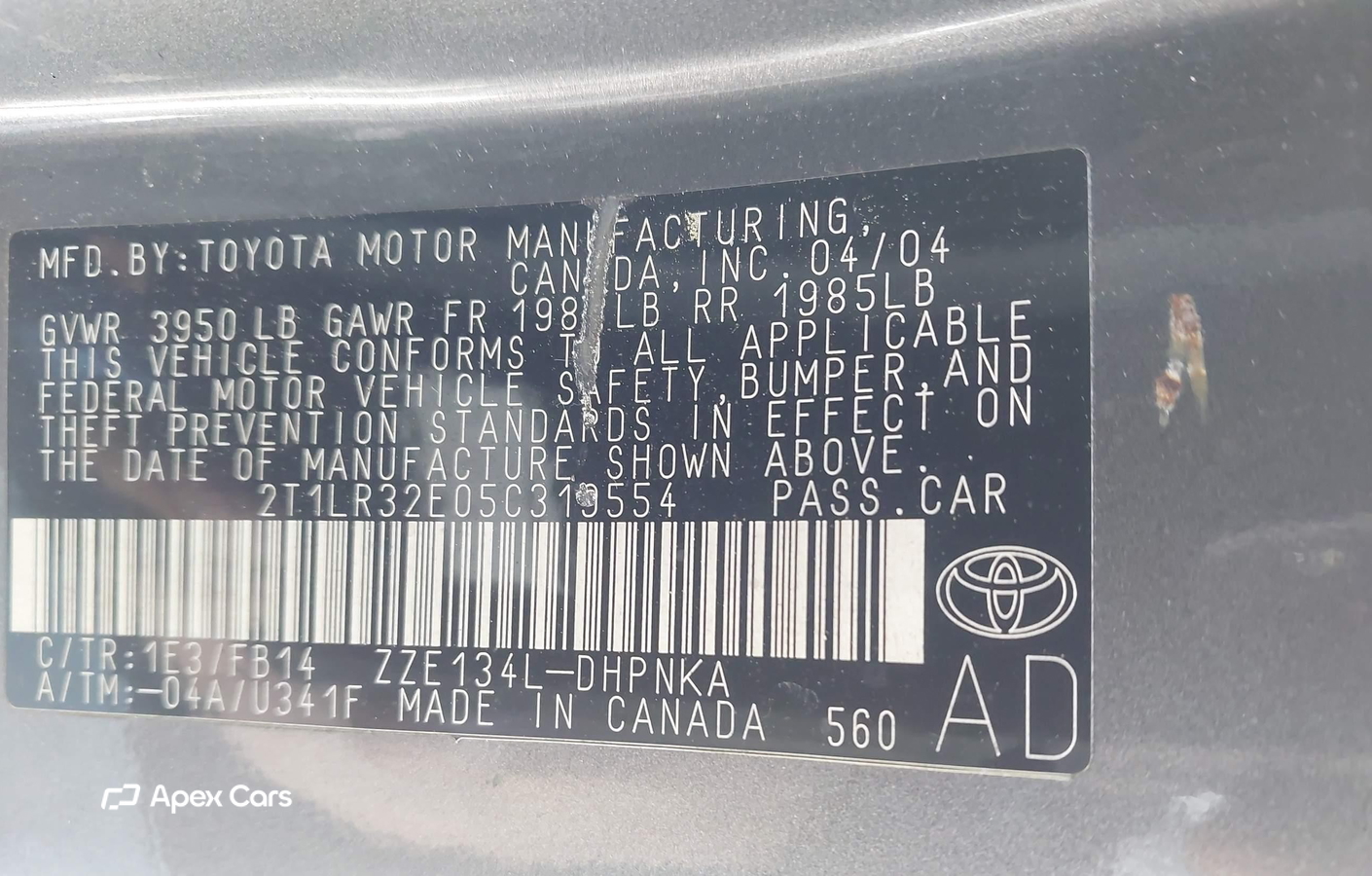 Toyota Matrix 2005