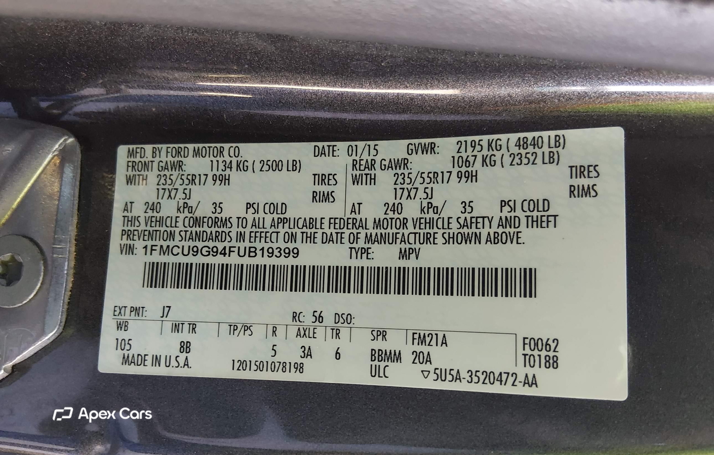 Ford Escape 2015