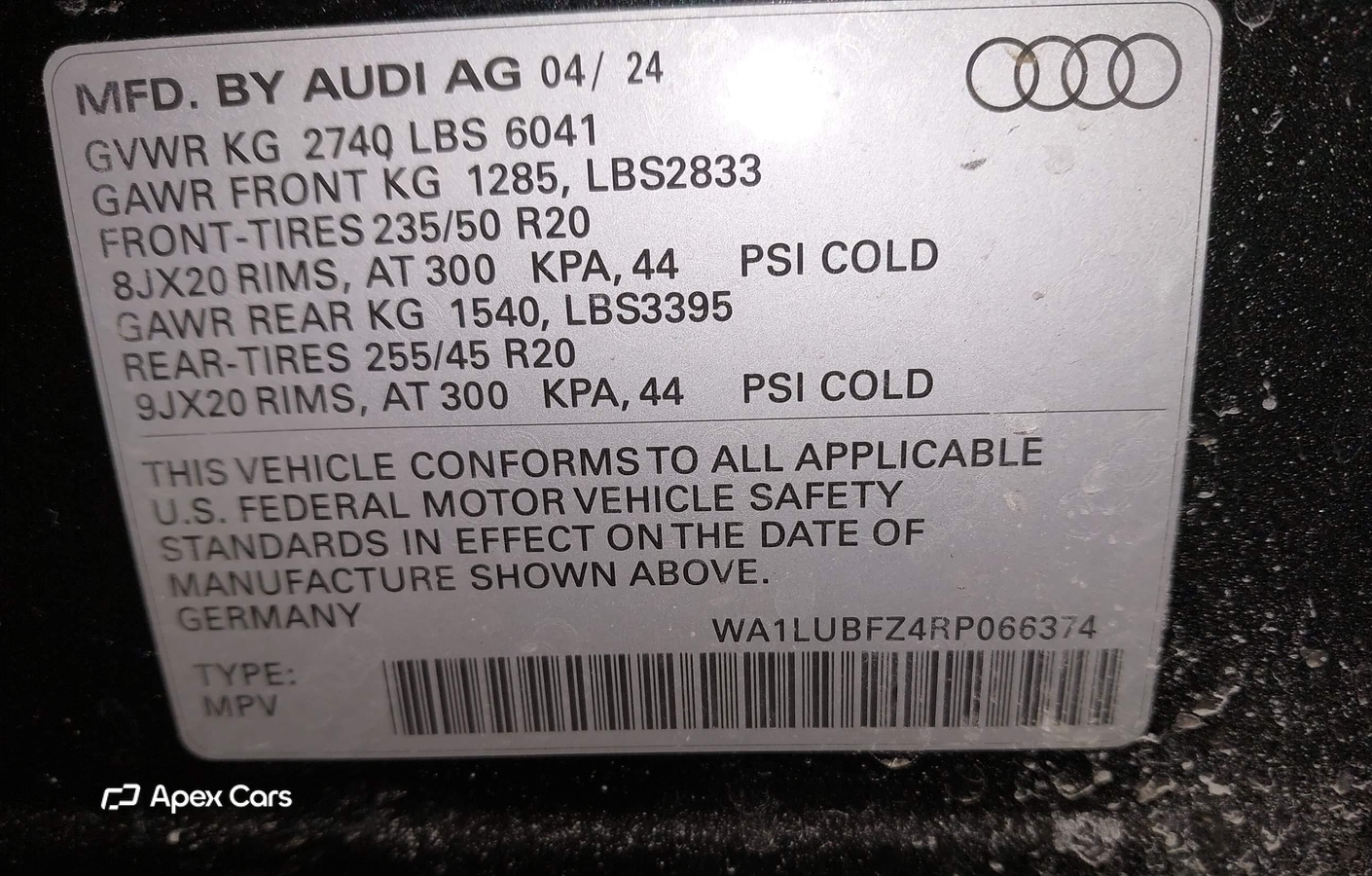 Audi Q4 e-tron 2024