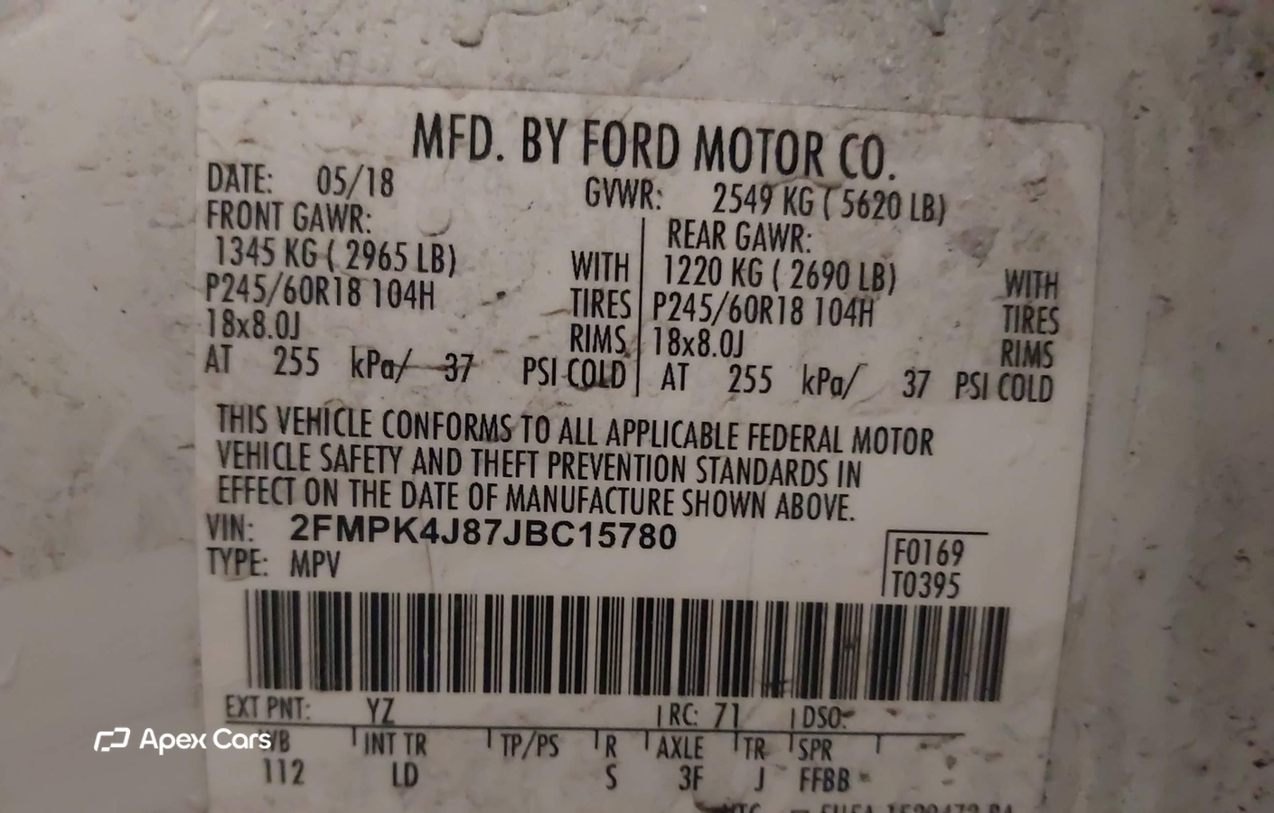 Ford Edge 2018