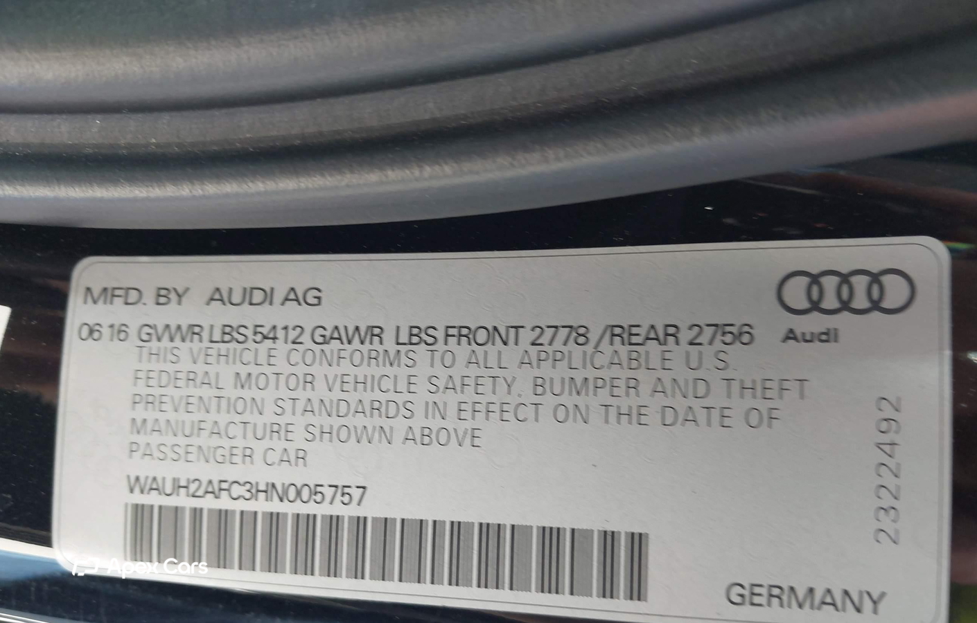 Audi A6 2017