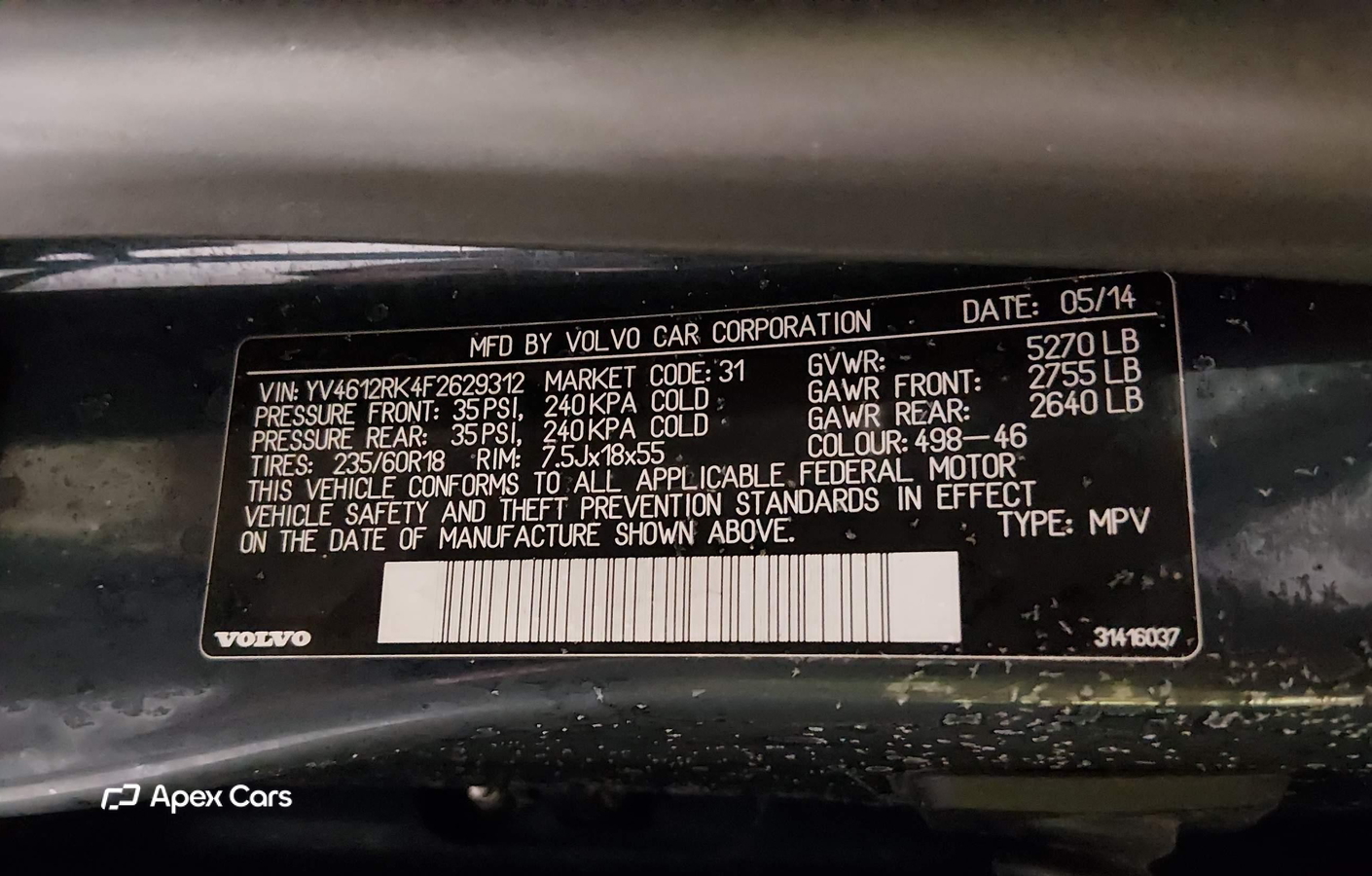 Volvo XC60 2015