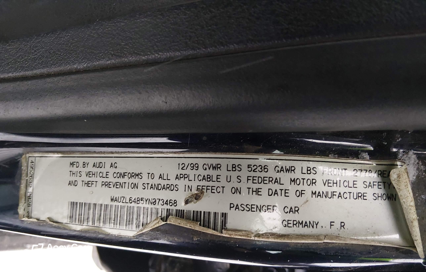 Audi A6 2000