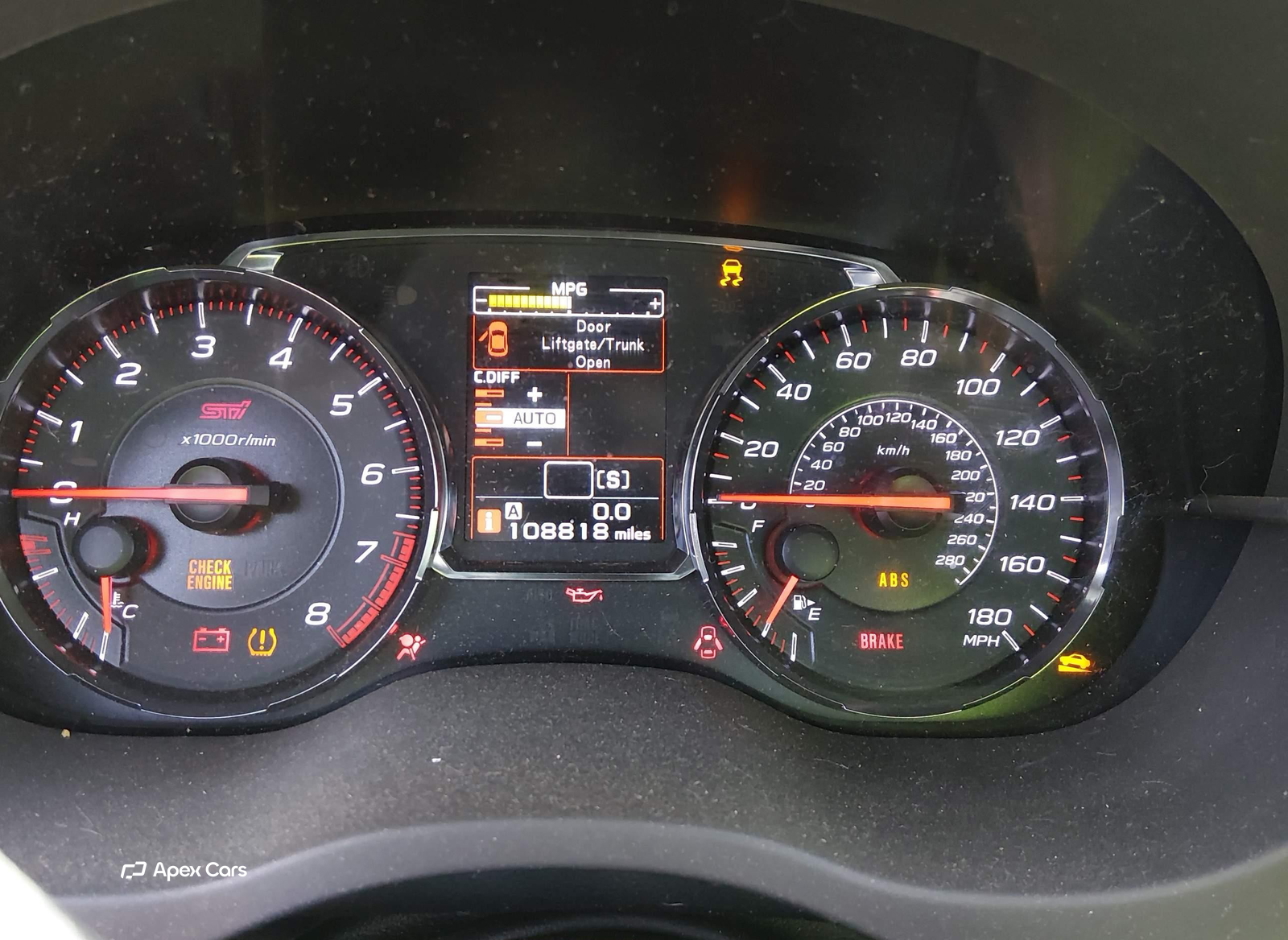 Subaru WRX STi 2019