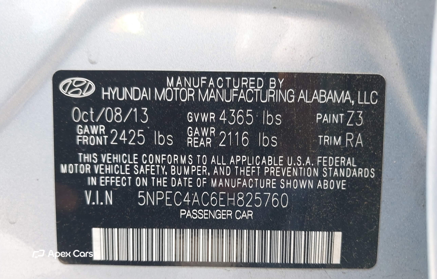 Hyundai Sonata 2014
