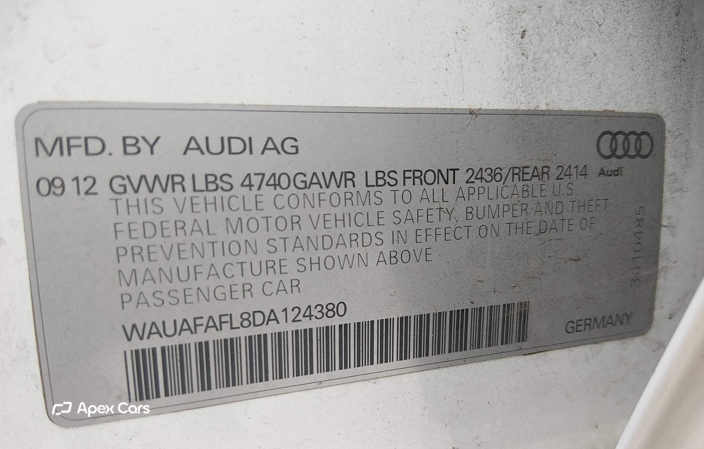 Audi A4 2013
