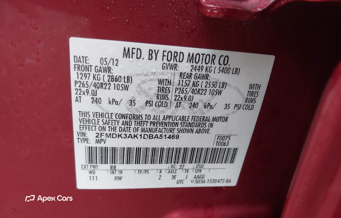 Ford Edge 2013
