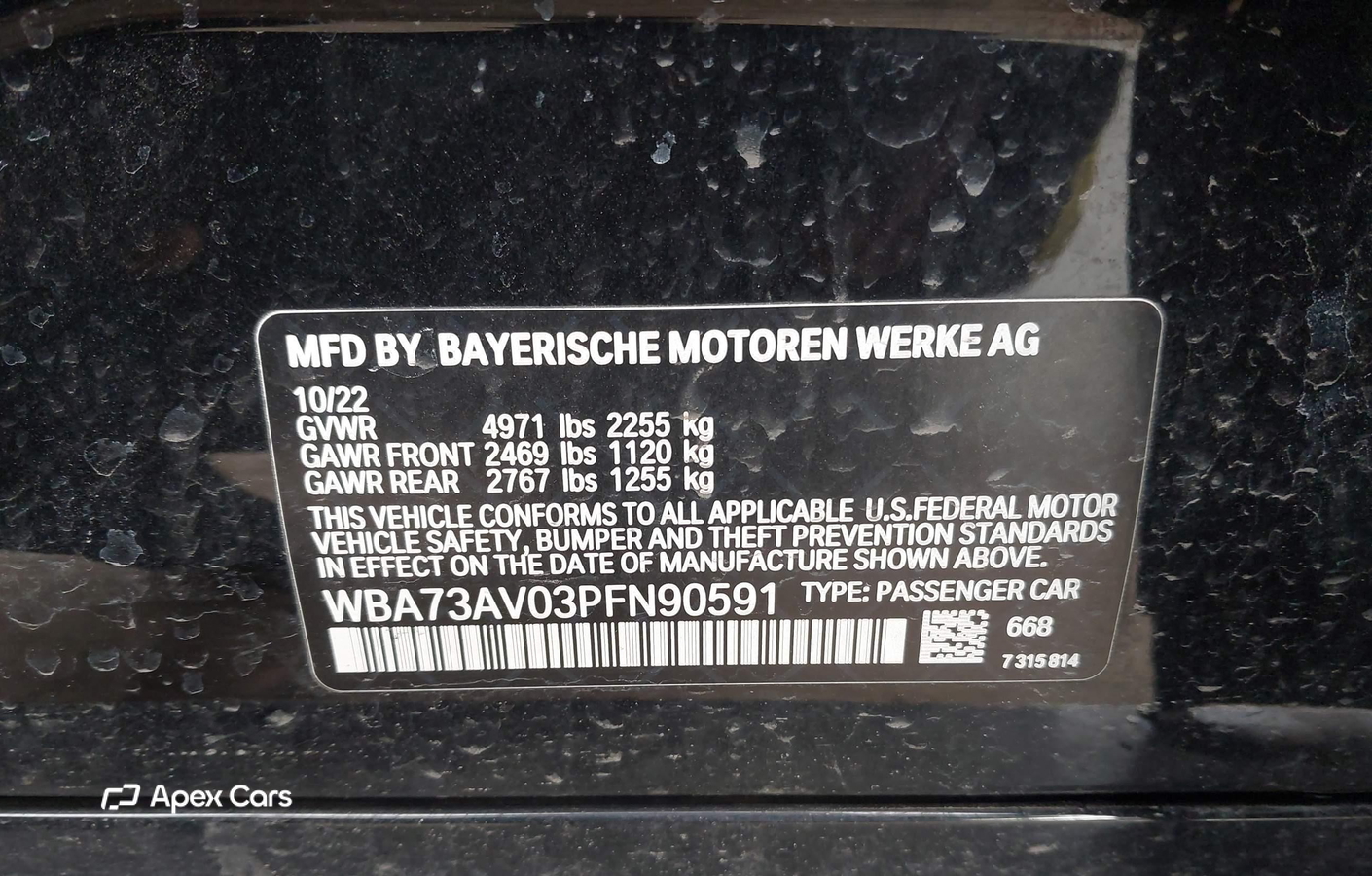 BMW Series 4 2023