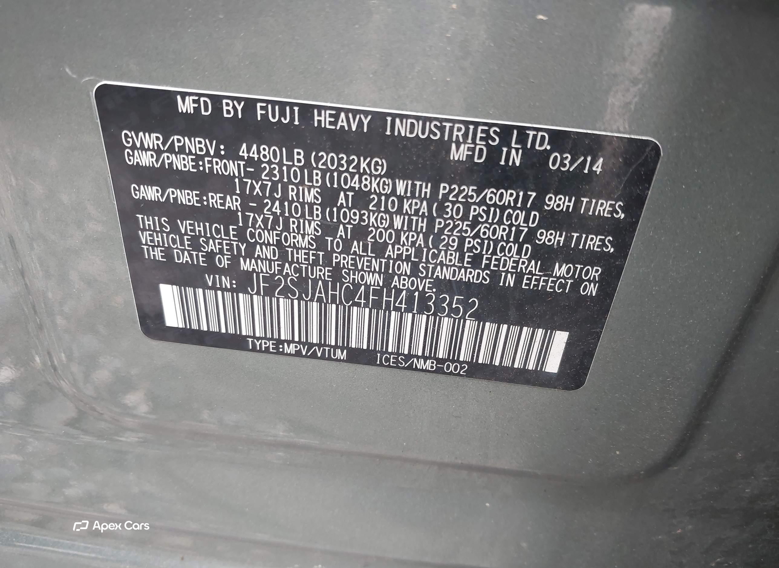 Subaru Forester 2015