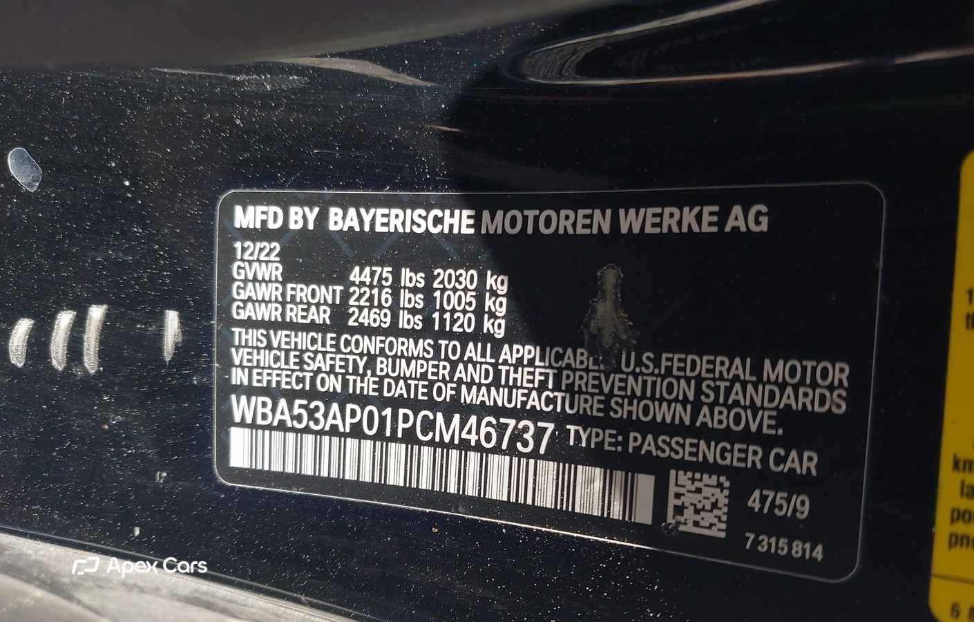 BMW Series 4 2023