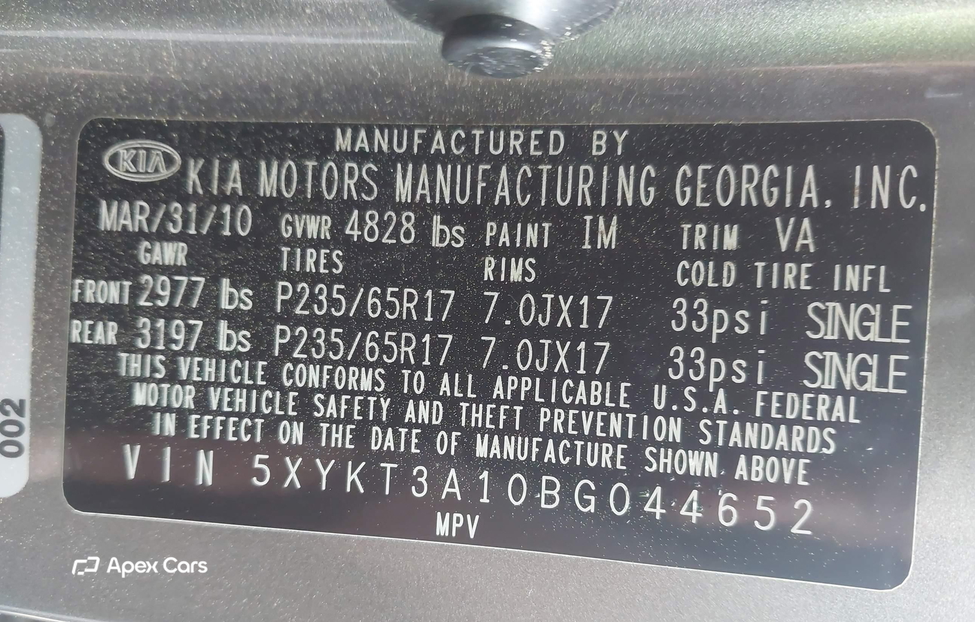 Kia Sorento 2011