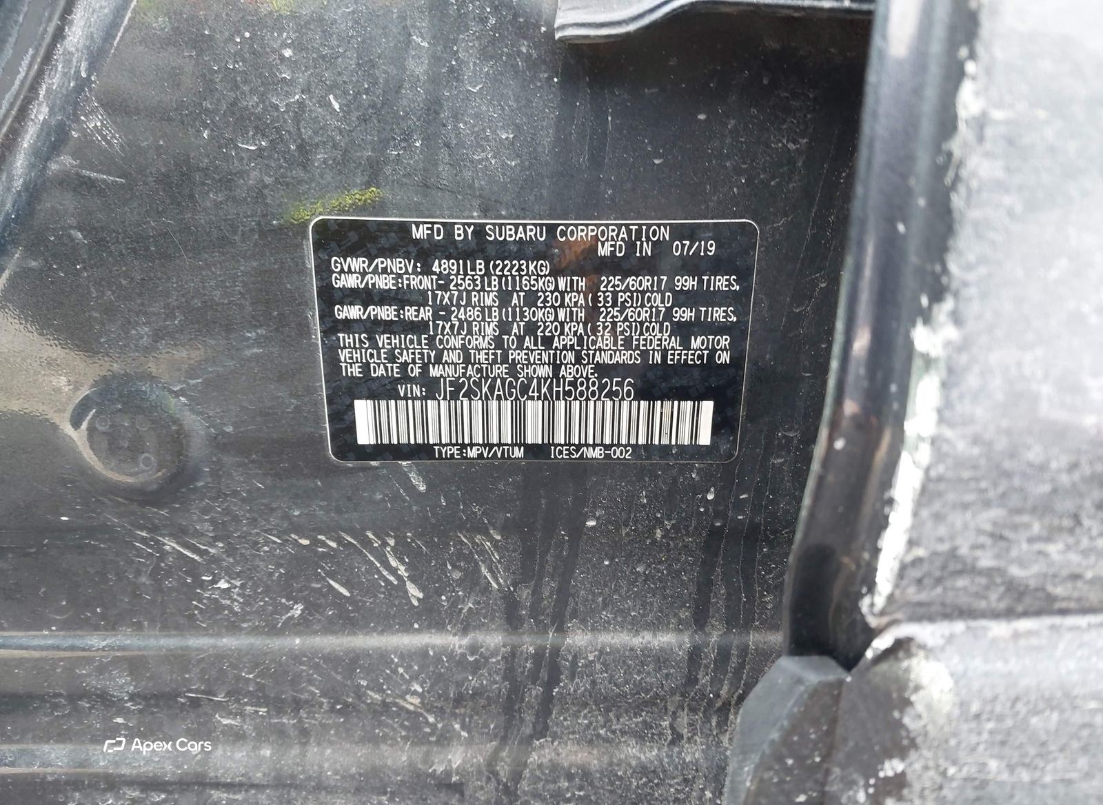 Subaru Forester 2019