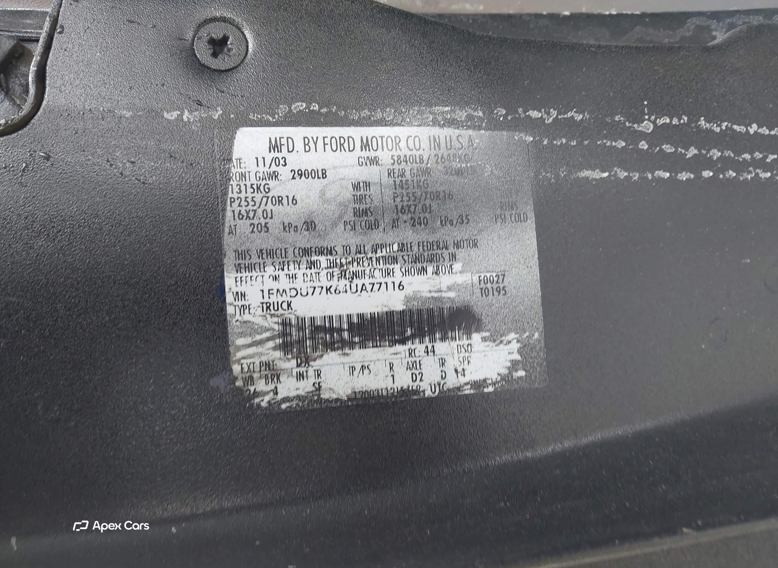 Ford Explorer Sport Trac 2004