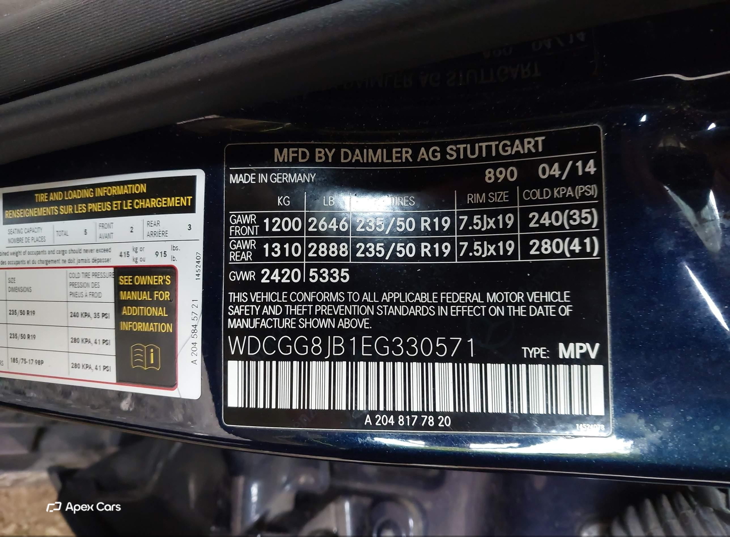 Mercedes-Benz GLK-klasse 2014