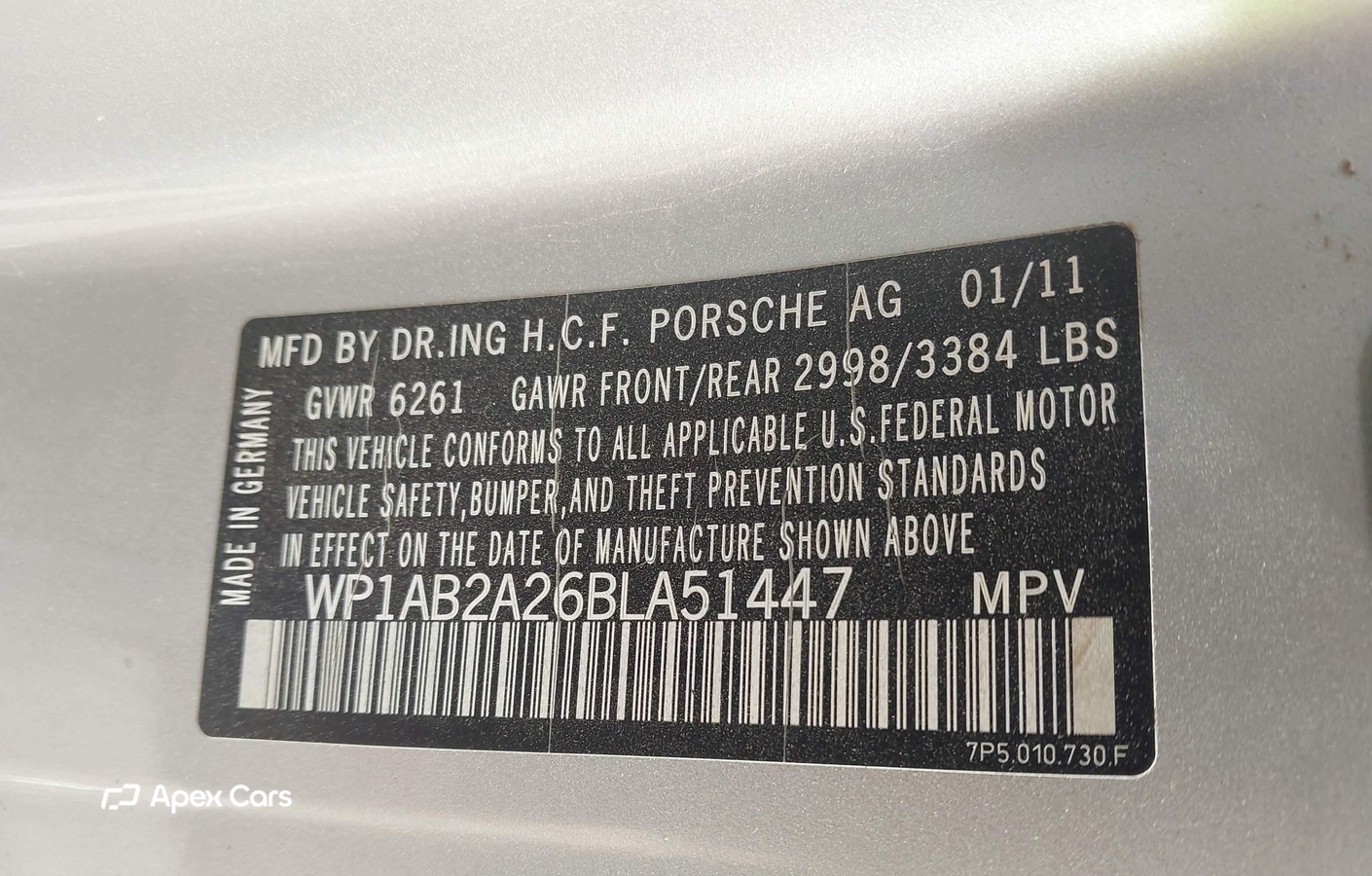 Porsche Cayenne 2011