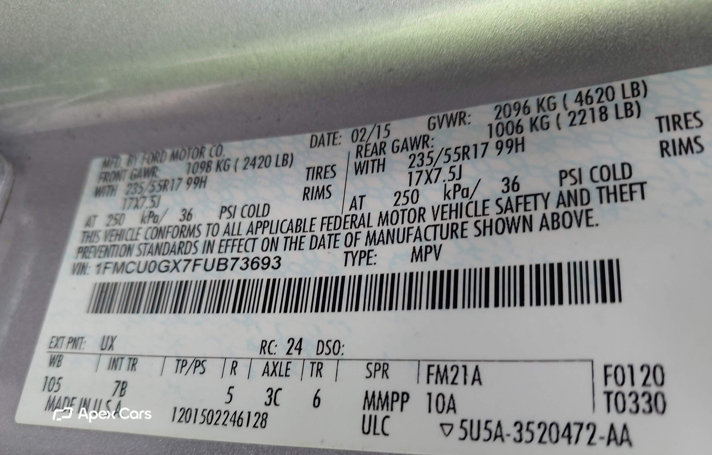 Ford Escape 2015