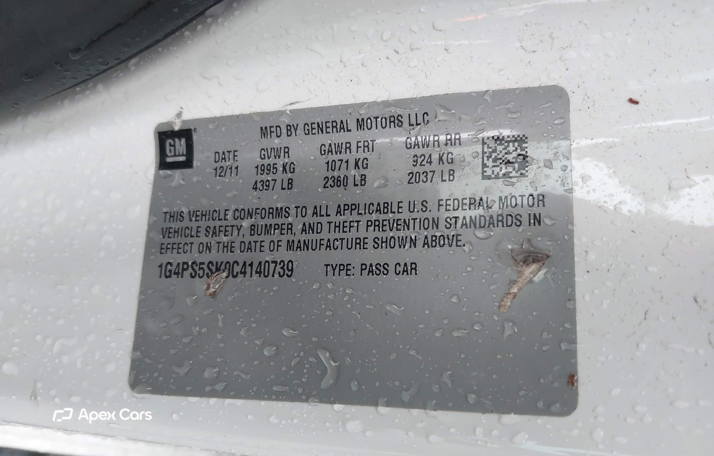 Buick Verano 2012